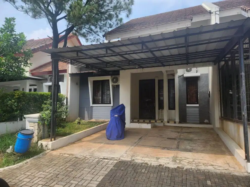 TAKE OVER Rumah Cluster Einstein Legenda Wisata Cibubur LT 136 m²