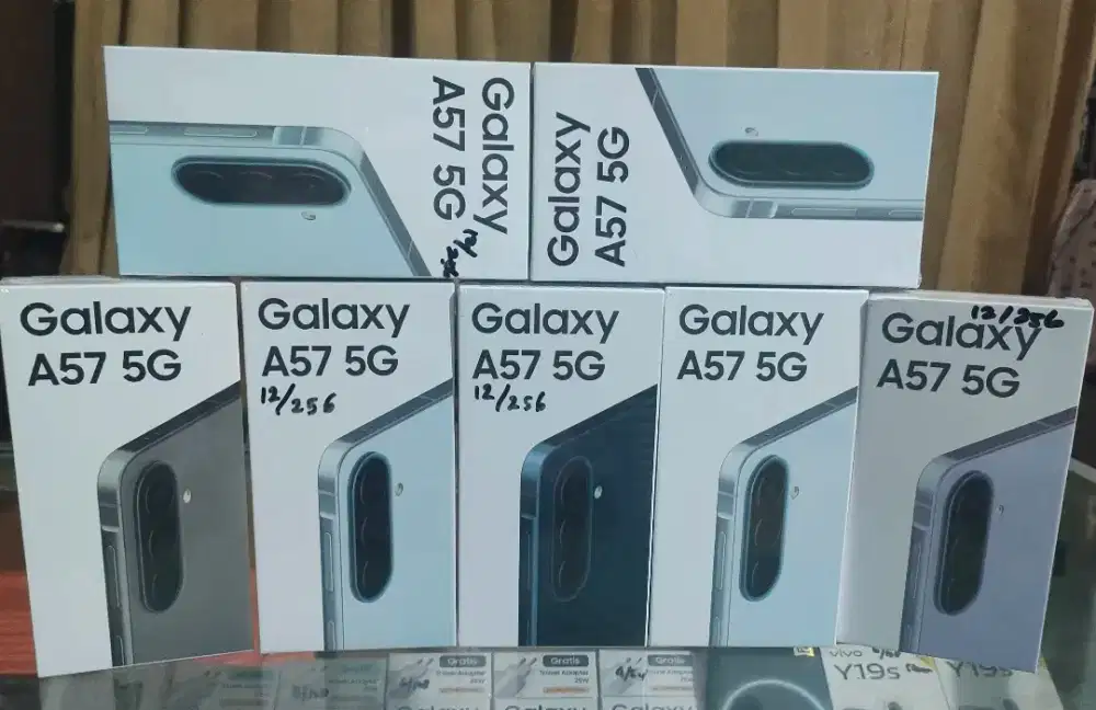 New Samsung Galaxy A57-5G Ram 12/256 GB Garansi Resmi 1 Tahun