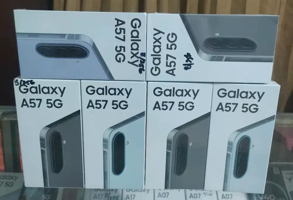 New Samsung Galaxy A57-5G Ram 8/256 GB Garansi Resmi 1 Tahun