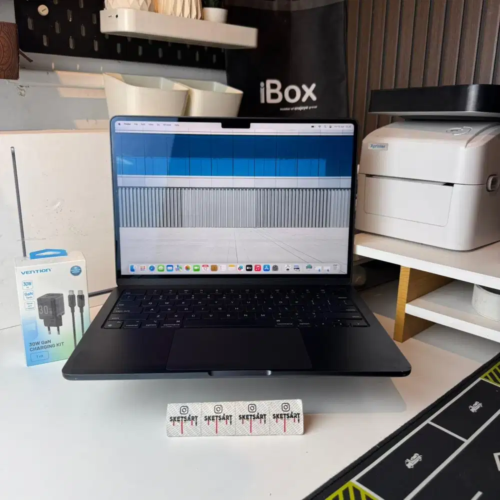 MacBook Air M2 8/256gb iBox Midnight Battery Health 86%