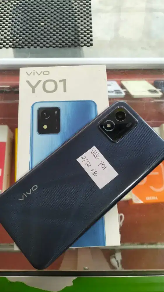 Jual hp vivo y01 3/32 full set