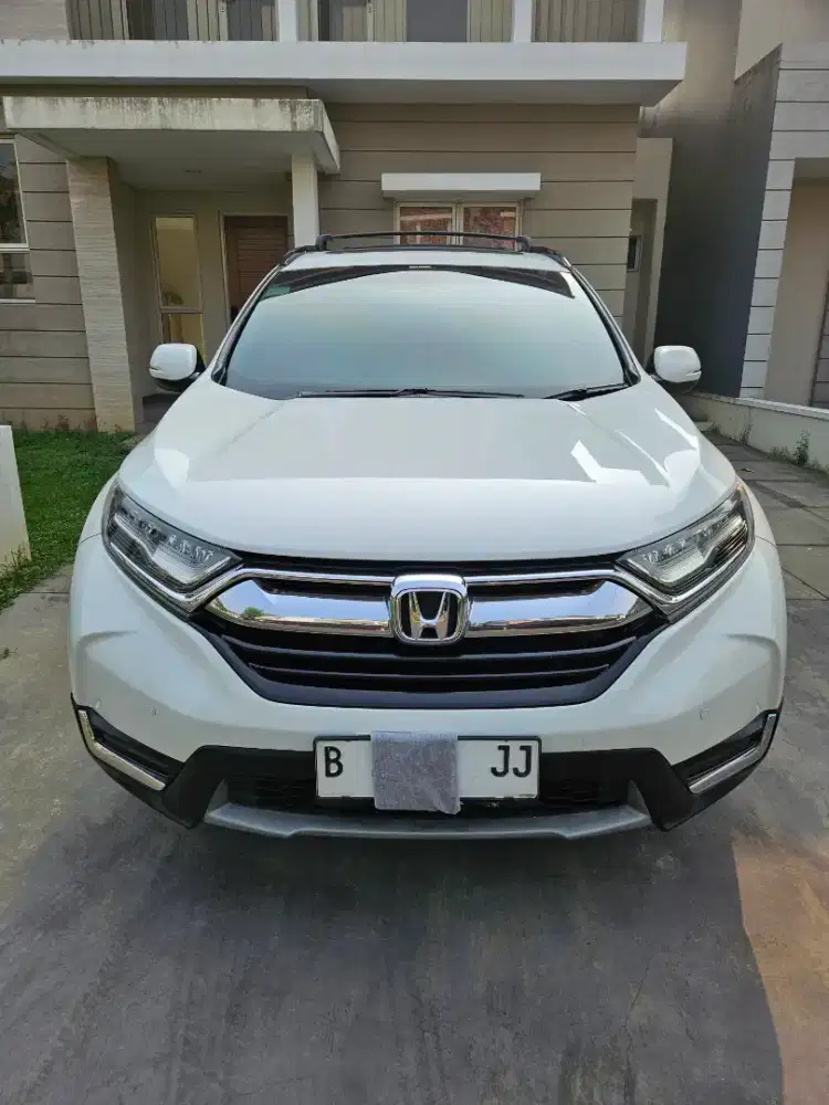 Dijual Honda CRV thn 2018, prestige, turbo, warna putih mutiara