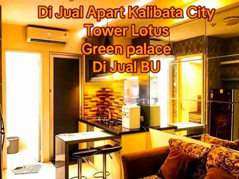 DI JUAL MURAH APARTEMEN GREEN PALACE KALIBATA CITY TOWER LOTUS JAKARTA SELATAN