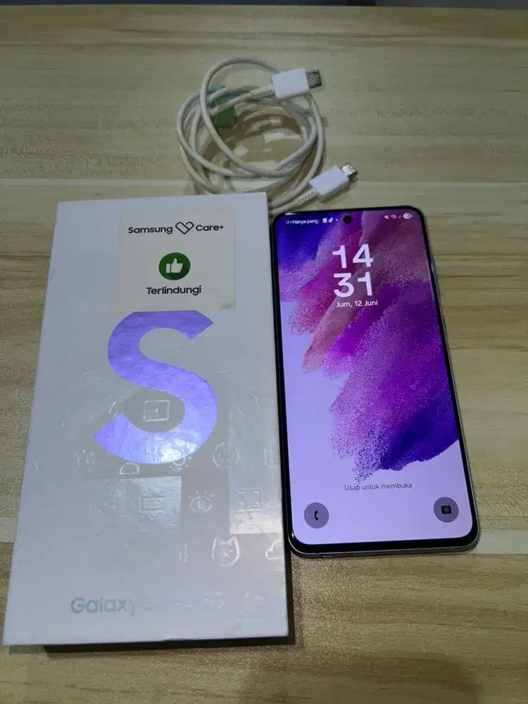 SAMSUNG S21FE FULLSET MULUS TANPA MINUS