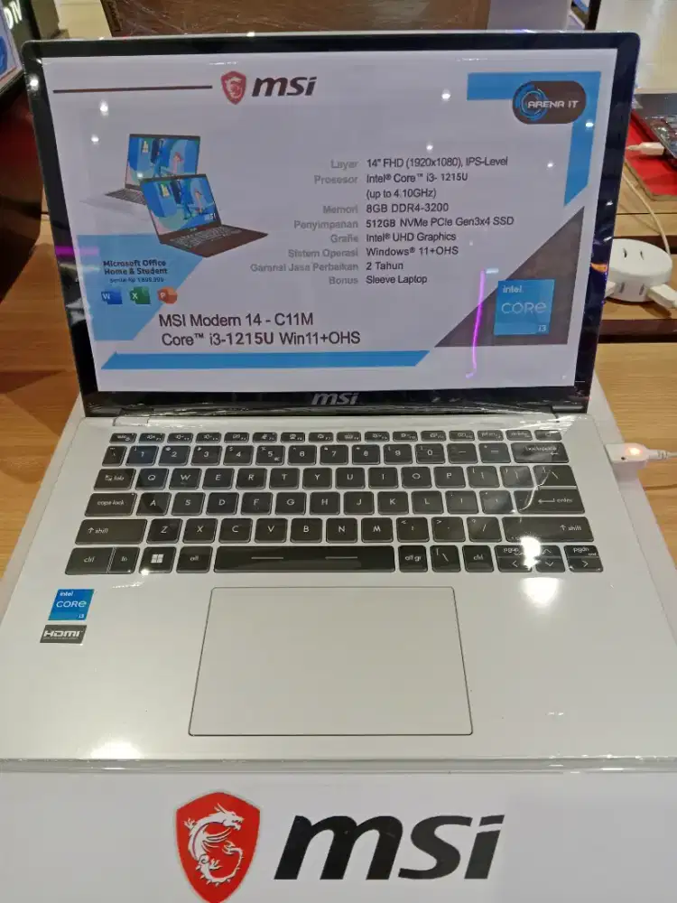 JUAL LAPTOP MSI 9S7-14J111-880