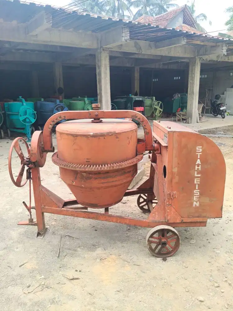 Jual Mesin Molen Beton Merk Stahleisen Kondisi Siap Kerja