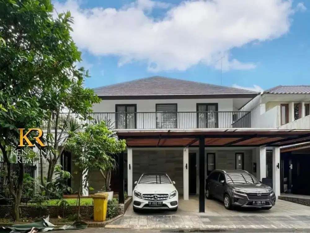 Dijual Rumah Kemang Dalam Townhouse | LT 425 m², 2 Lantai, Siap Huni, Carport 4 Mobil