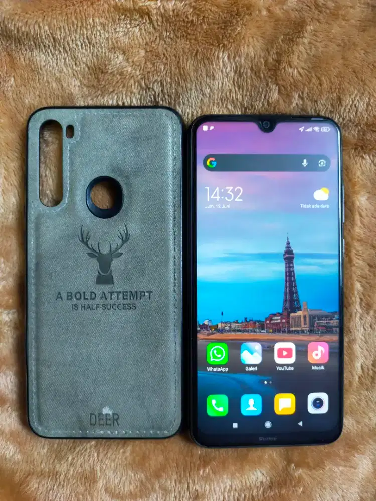 Xiaomi Redmi Note 8 Ram 4+1/64 Mulus Original