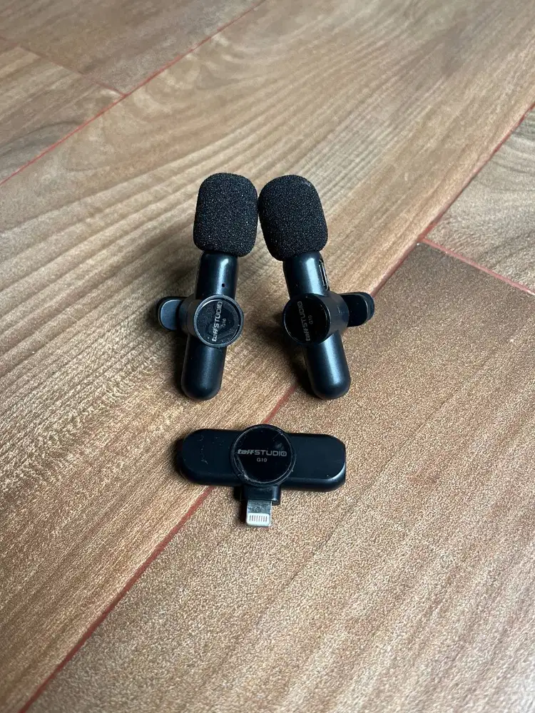 Wireless Clip On Taffware TaffStudio G10 Bekas Mulus
