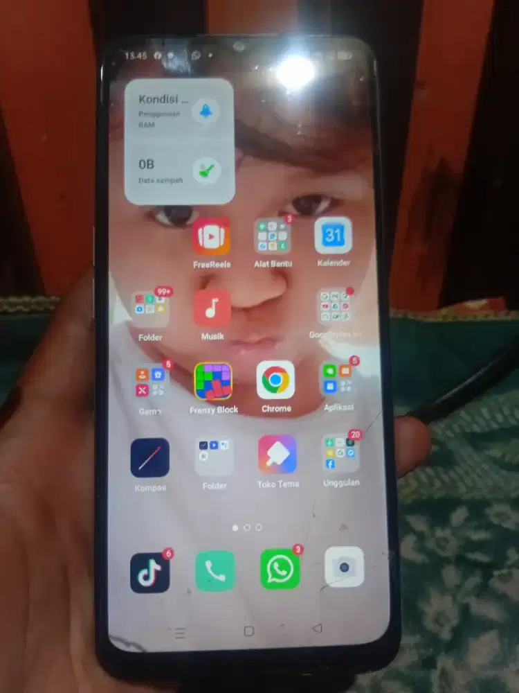 Oppo a16 ram 3/32gb batangan