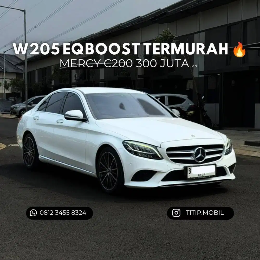 [CASH] Mercedes-Benz C200 EQ Boost  2019