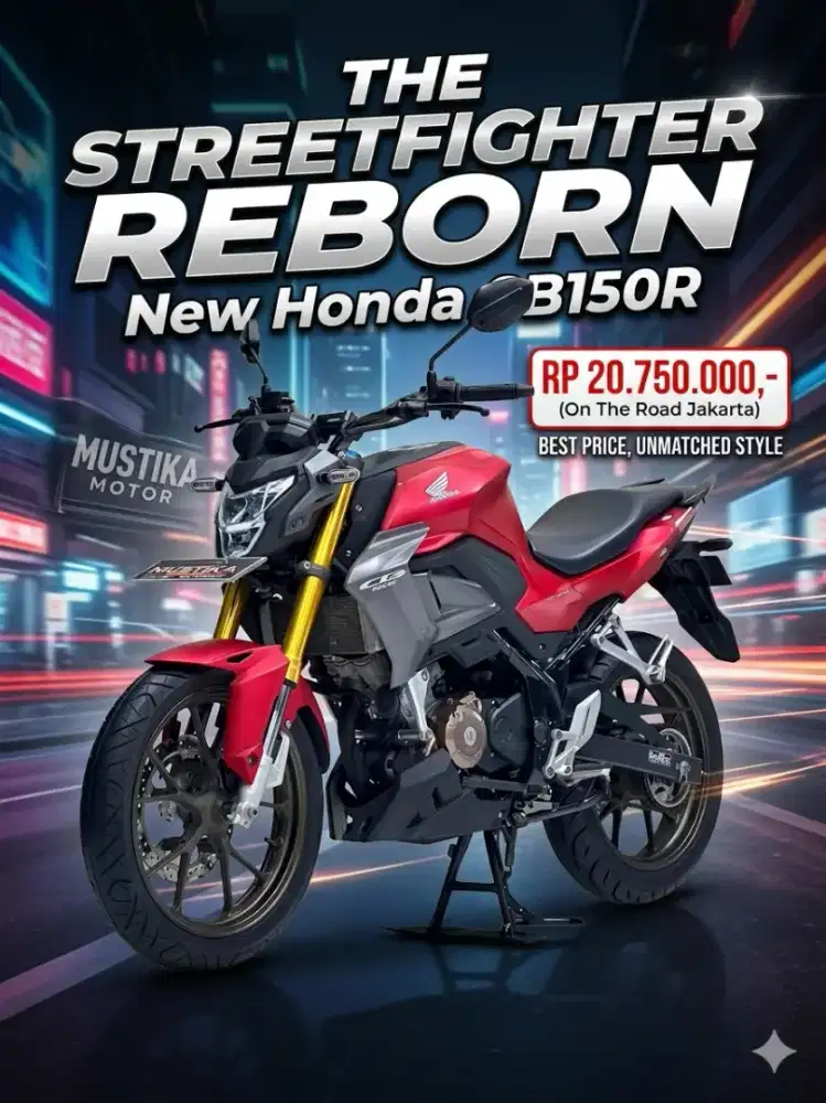 Perfect Condition!!Honda CB150R SE 2022 Red Matte Plat Jatim-Mustika