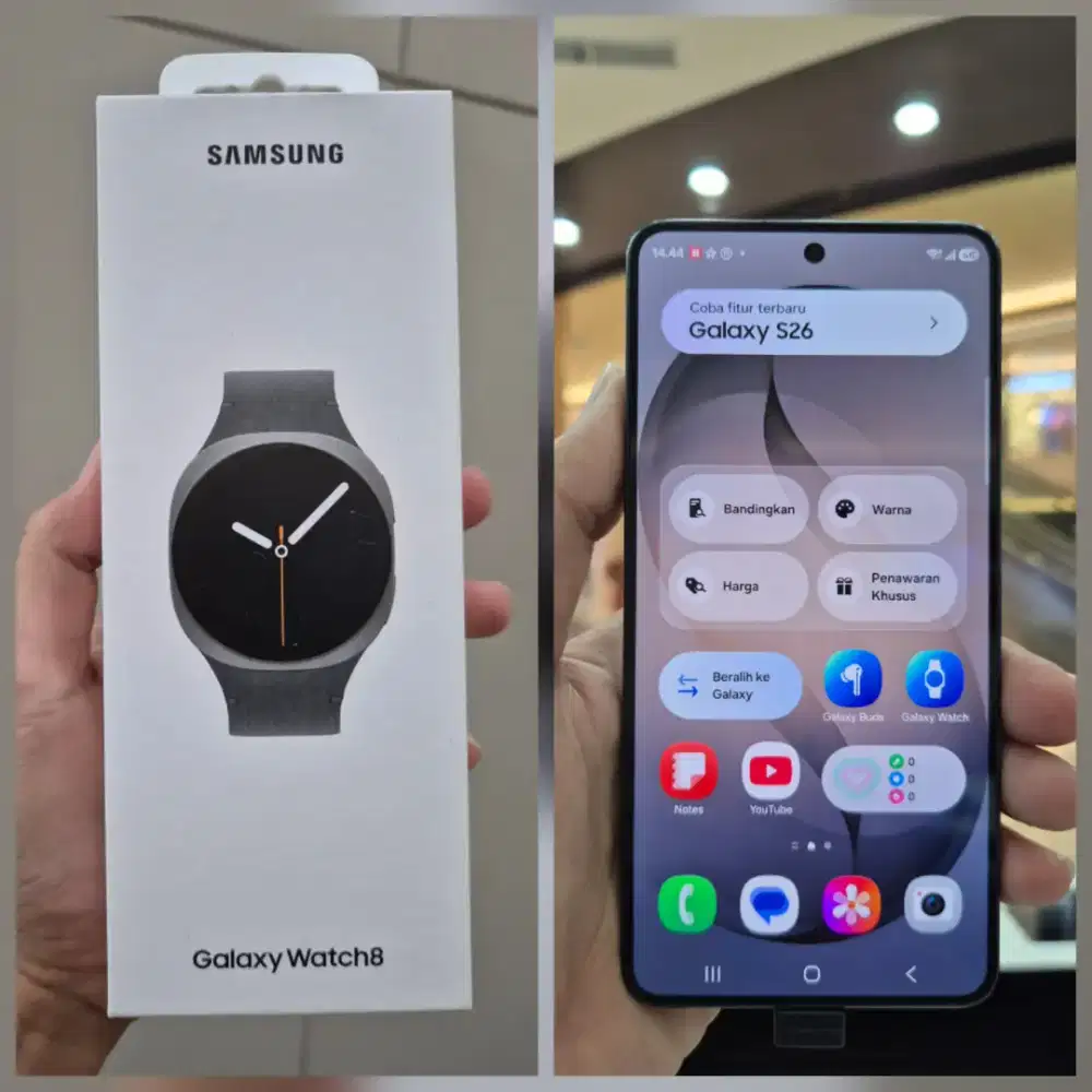 Lebih hemat hingga 3juta, Samsung S26 & Galaxy watch 8