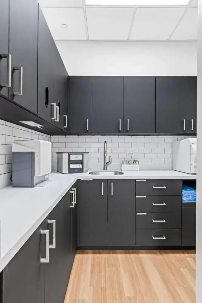 Kitchen set minimalis aluminium