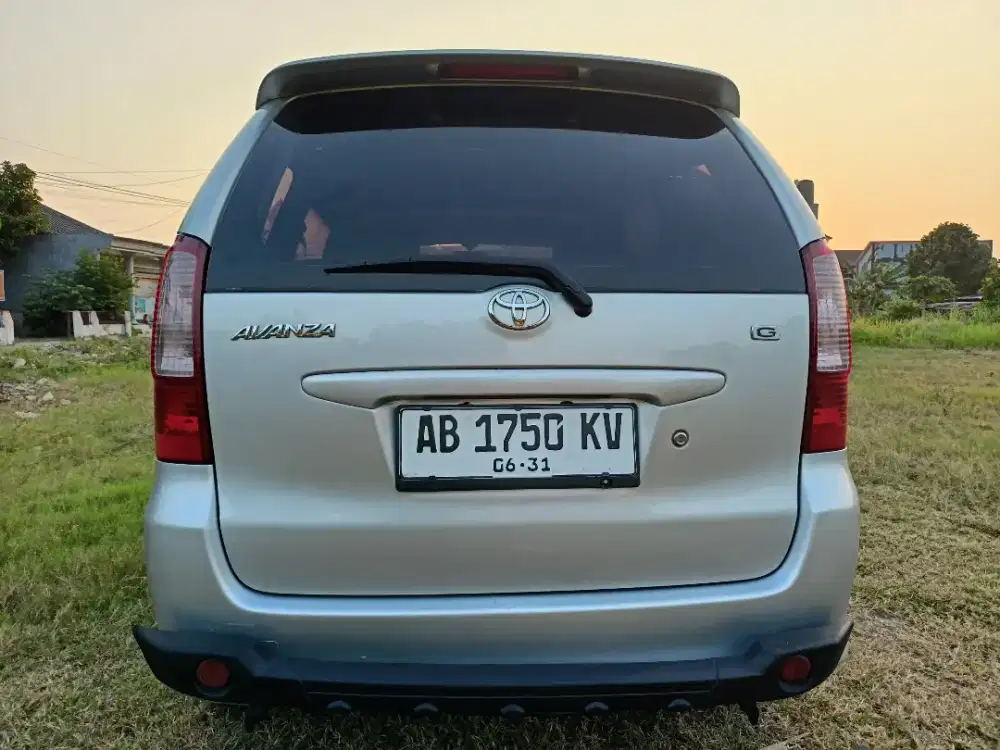 Avanza G 2006 atas nama sendiri