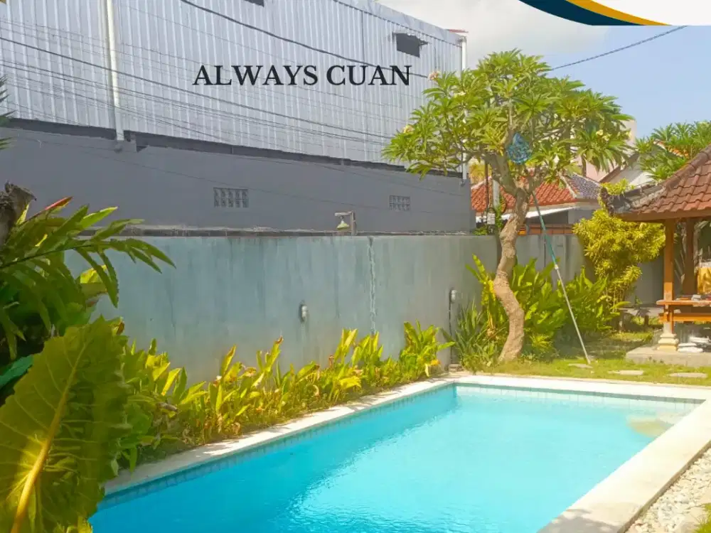 Dijual Villa 3 Kamar + Kolam Renang Pribadi Harga di Bawah Pasar