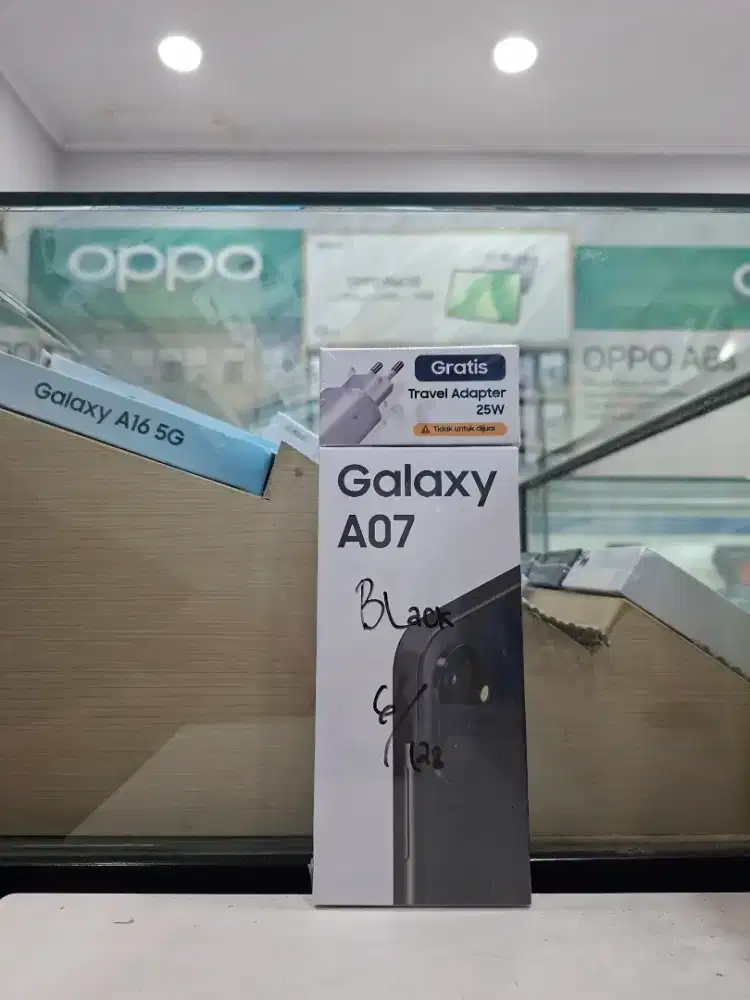 SAMSUNG A07 6/128 NEW MURAH GARANSI RESMI