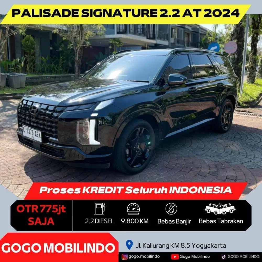 Hyundai Palisade Signature Matic 2024 ANTIK ISTIMEWA DP Minim Pajero
