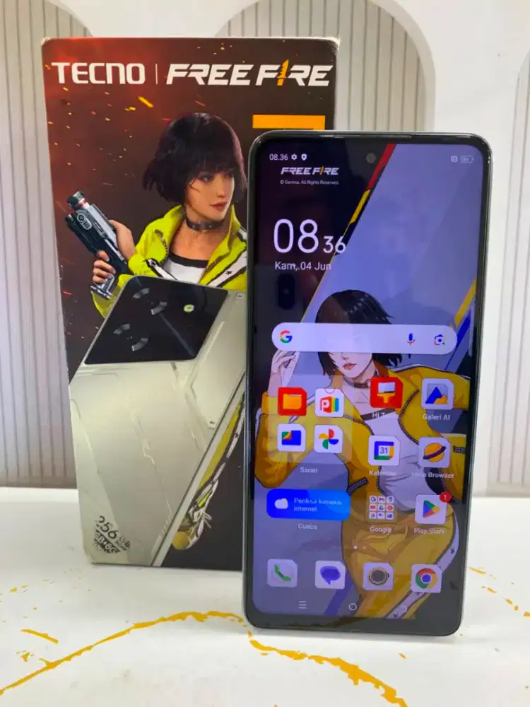 Tecno Pova 5 8/256gb
Fullset