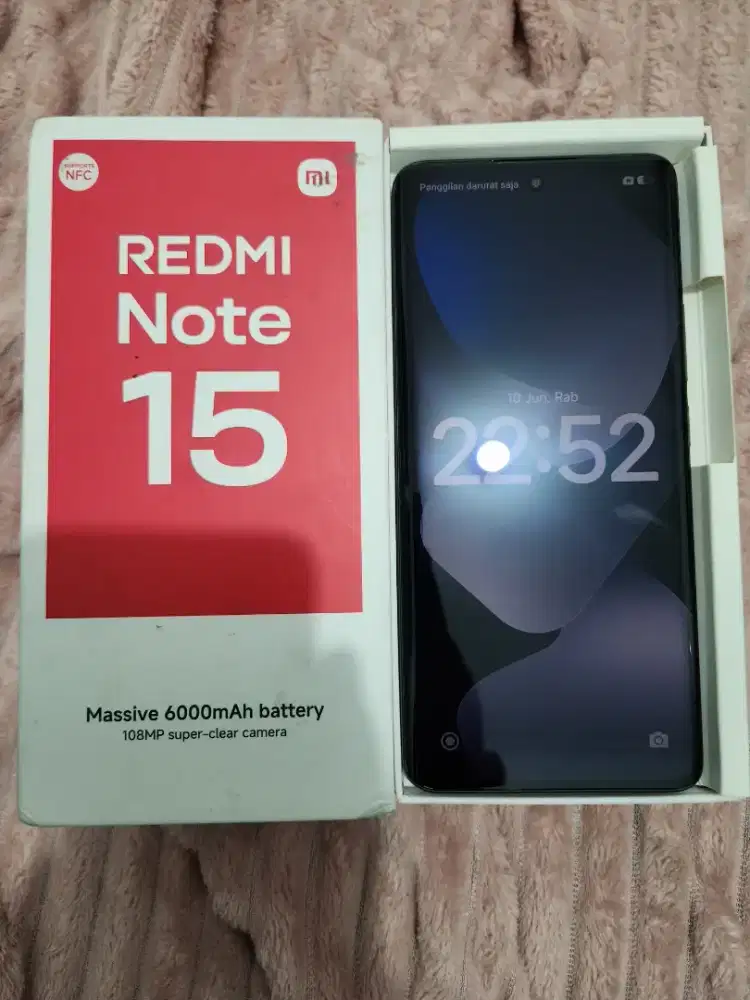 Redmi 15 6/128 Hitam