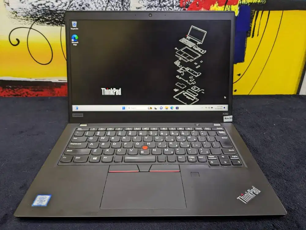 Laptop Lenovo Thinkpad X390 Core i5 Gen 10 Slim Mulus