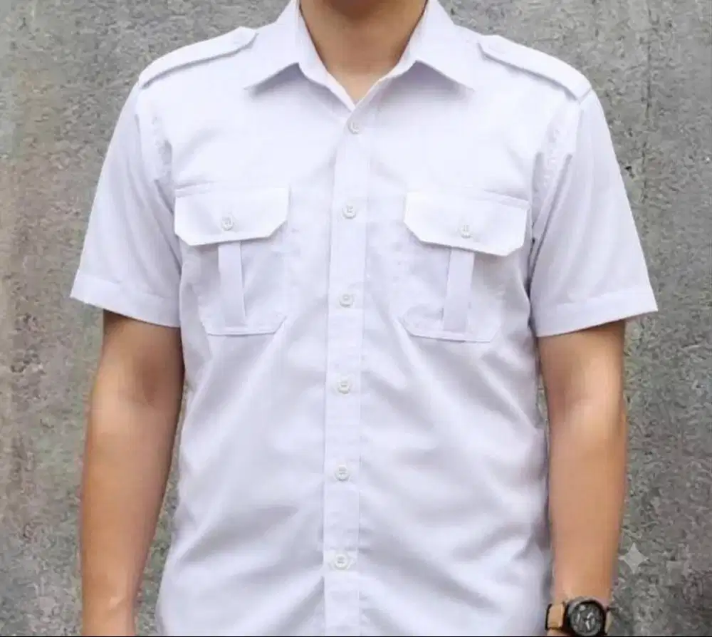 Kemeja PDL Lapangan Outdoor Lengan Pendek  Ripstop