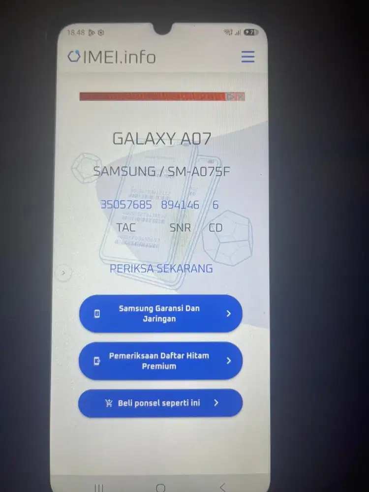 Samsung Galaxy A07 4/64 GB