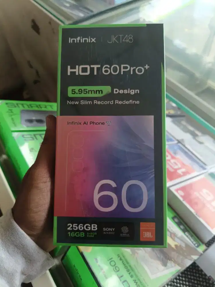 New Infinix hot 60 pro plus ram8/256 garansi resmi 1 tahun