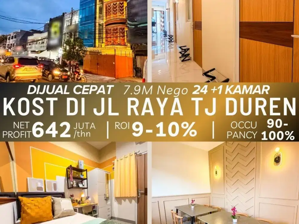 KOST BARU DI TANJUNG DUREN JAKARTA BARAT