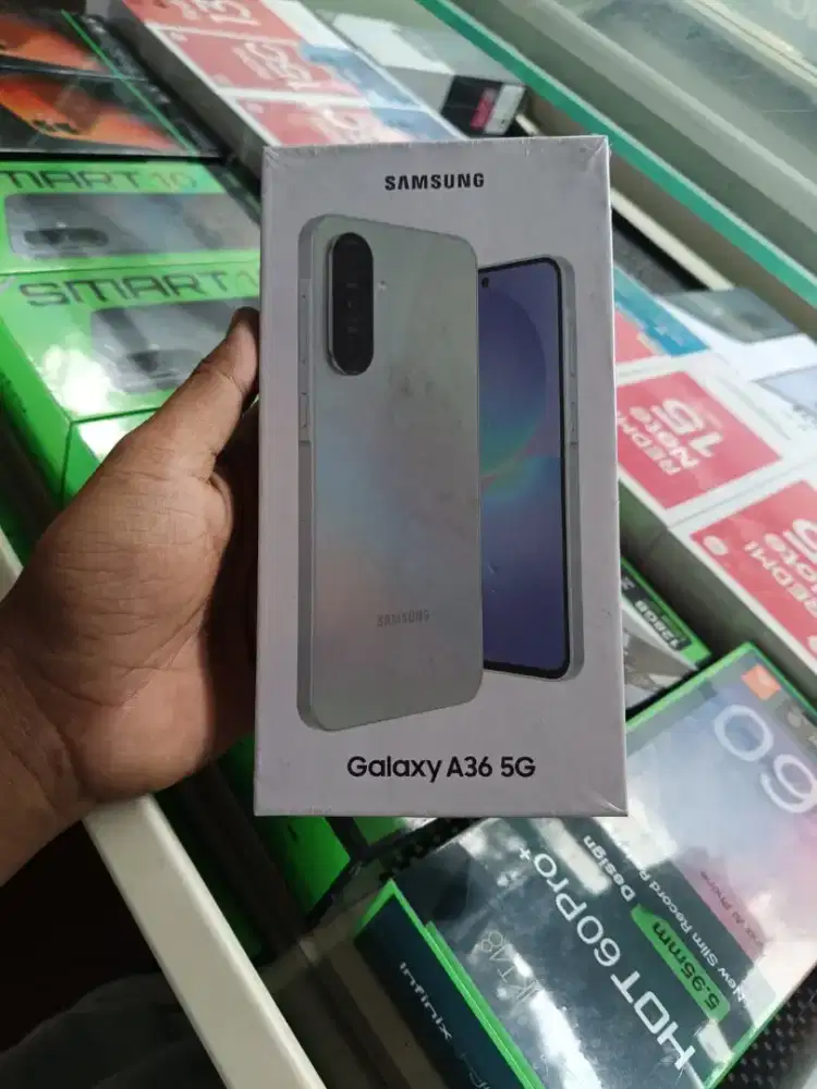 New Samsung galaxy A36 5G ram8/256 garansi resmi 1 tahun