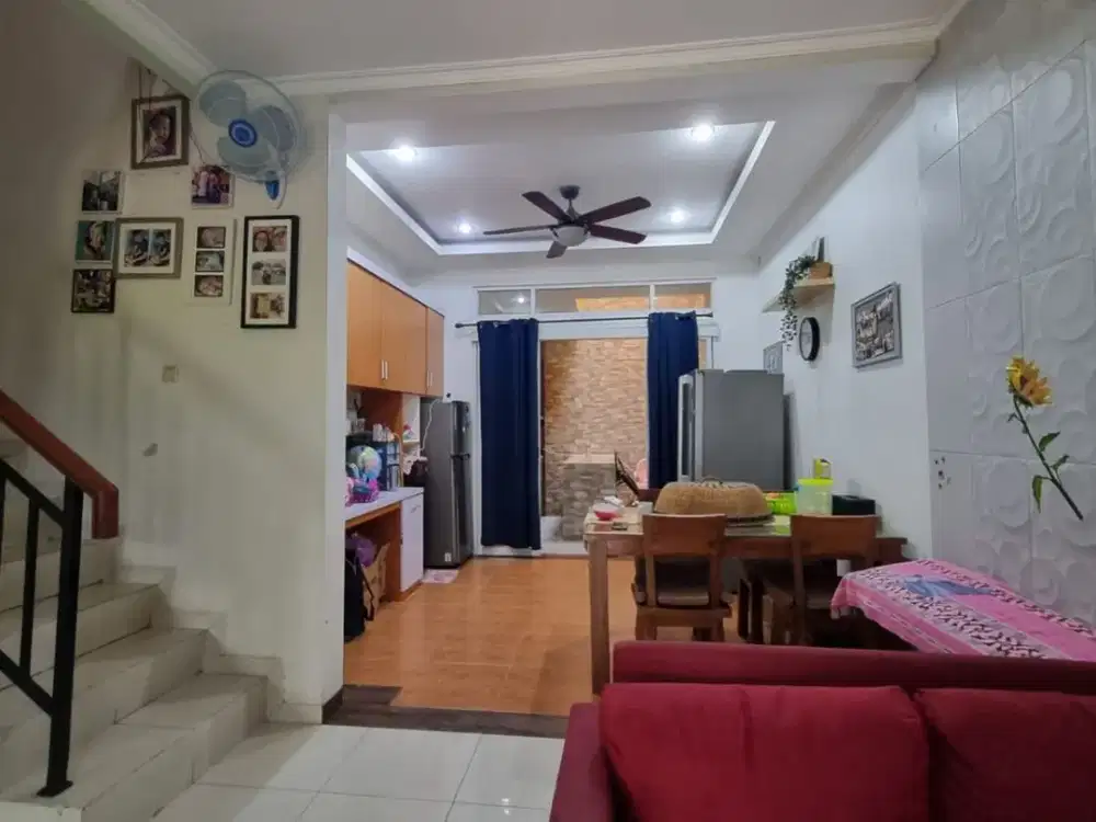 Dijual rumah siap huni 2lantai cluster di Metland Menteng Cakung Jakarta Timur