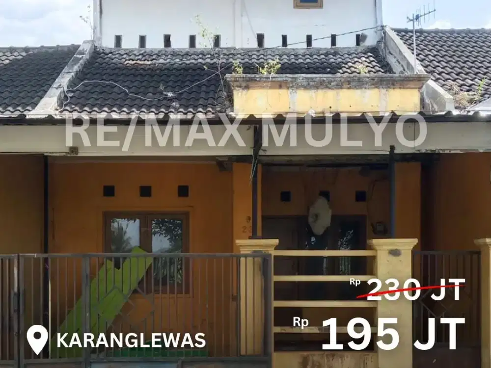 Dijual Murah!! Tanah + Rumah Area Karanglewas