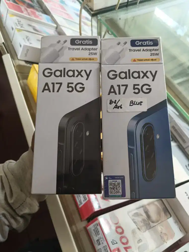 New Samsung A17 5G ram8/256 garansi resmi 1 tahun