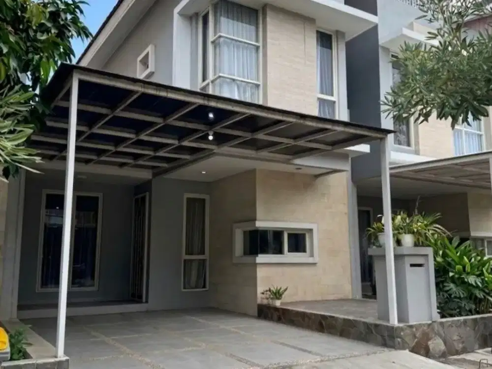 Rumah 2lt 75m 6x12,5 3KT Cluster Lavesh HI Harapan indah Bekasi