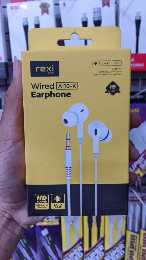WIRED EARPHONE REXI Ai10-K