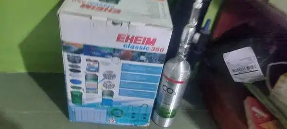 EHEIM Clasic 350 dan CO2 Insta 1L