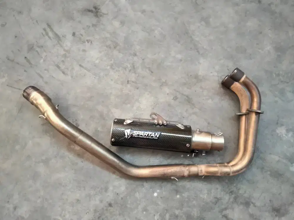 knalpot 3tech GP Spartan Carbon original pnp CBR250RR