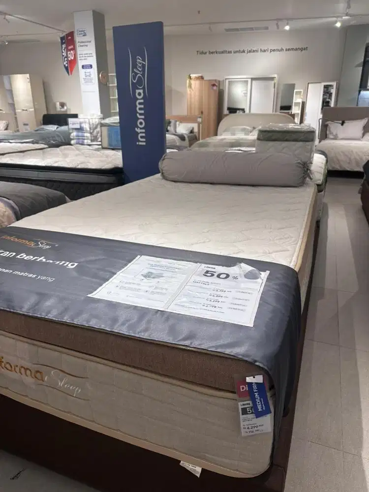 Springbed informa 120x209x30