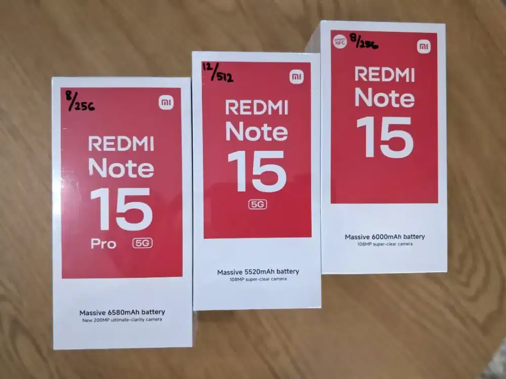 ‼️PROMO AMBYAR  REDMI NOTE 15  TERMURAH‼️