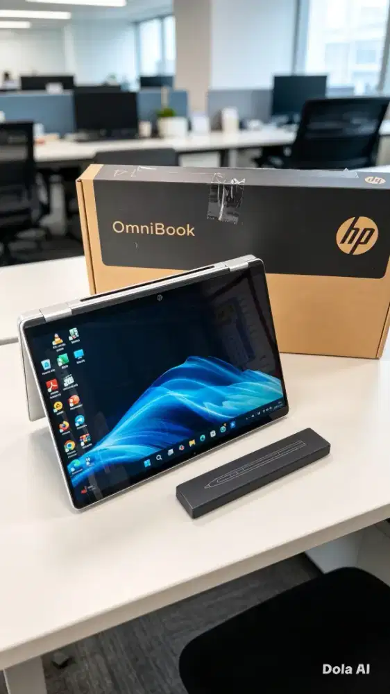 HP OmniBook 5 Flip 14-FP0558TU 2in-1 layar 2K Core 5-120U Ram 16GB