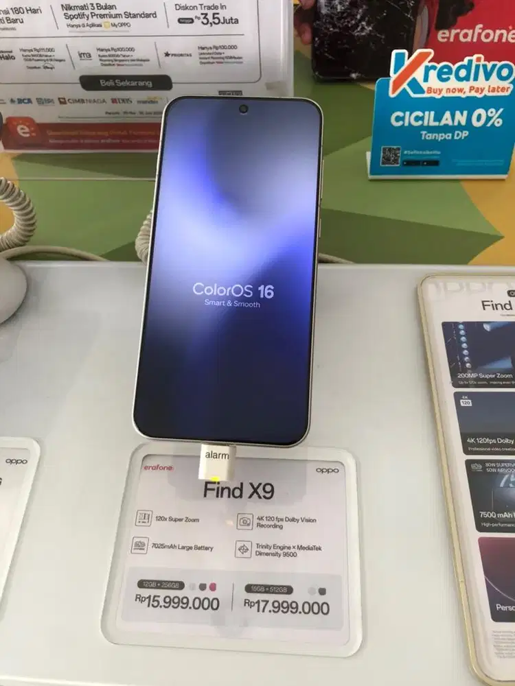 Oppo Find X9 bisa cash atau di cicil tanpa dp