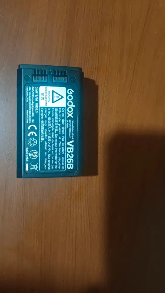 Baterai flash  godox VB26B