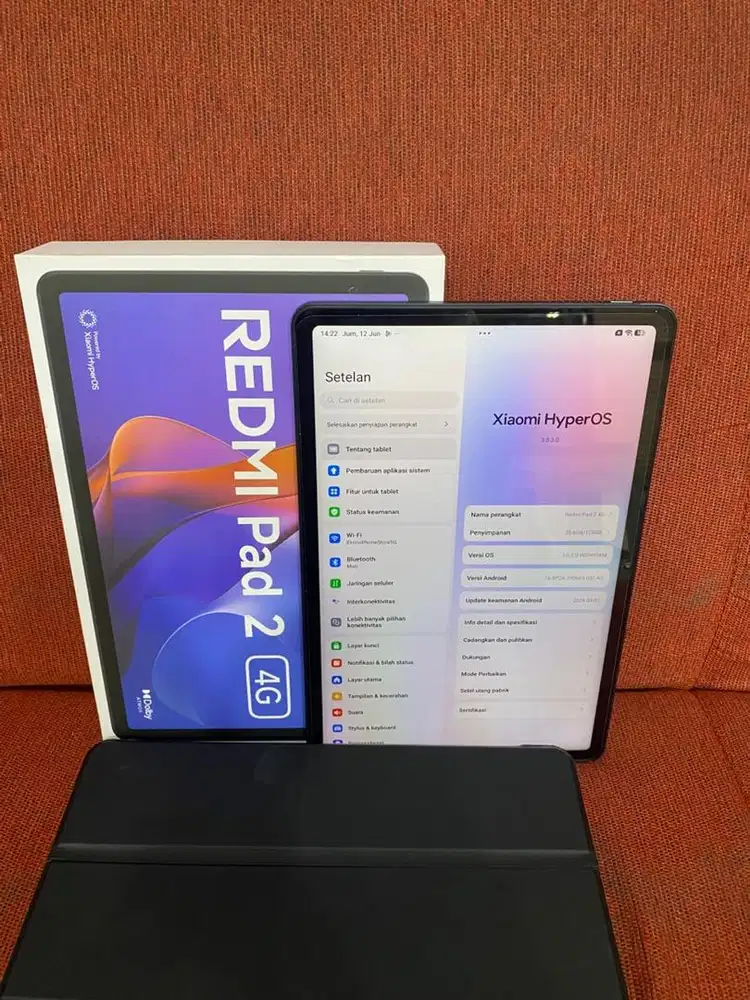 redmi pad 2 4g 6/128 fisik like new
