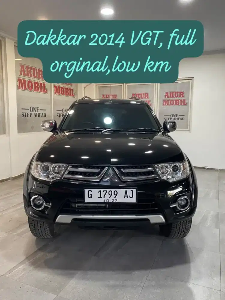 PAJERO SPORT DAKAR VGT 2014 HITAM NOPOL G SIAP PAKAI SANGAT ISTIMEWA