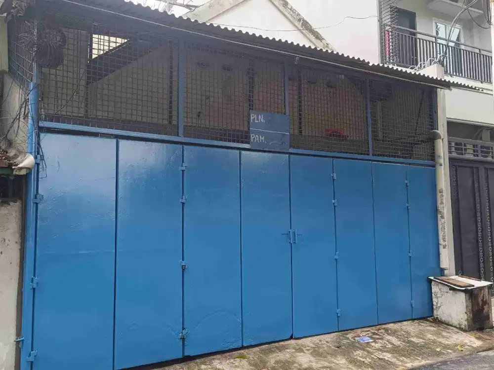 Rumah Siap Huni disewakan di Mangga Besar Cocok untuk Hunian atau Gudang Uk. 7x20 m 2 lt