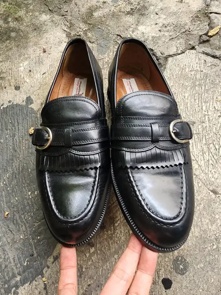 Sepatu Loafers leather size 41 1/2 -42