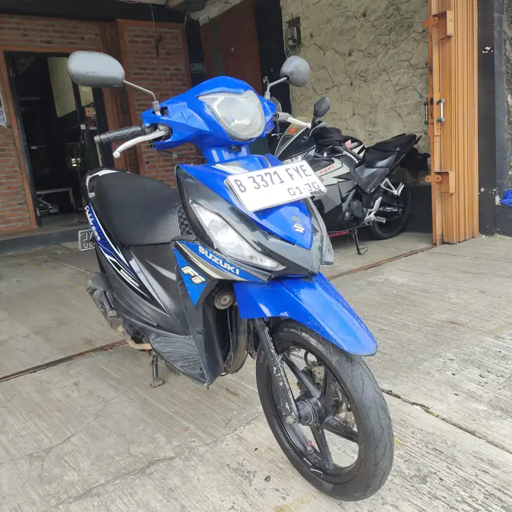 Jual Suzuki Address Injeksi 2015 Biru