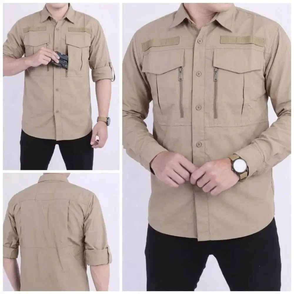 Kemeja PDL Tactical WTAC Lengan Panjang