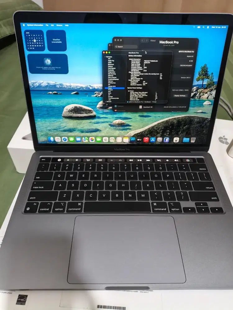 Macbook Pro M1 8/512Gb Space Grey ex Singapore