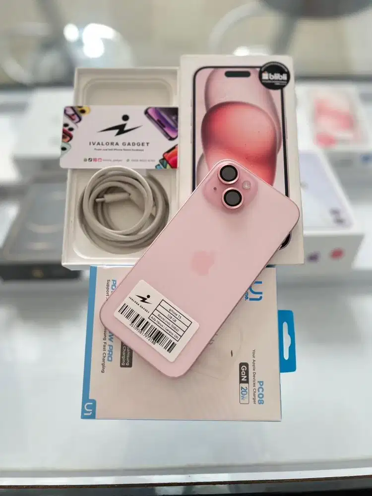 iPhone 15 128GB Blibli Pink